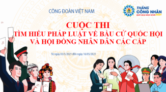 Tham gia cuộc thi trực tuyến tìm hiểu pháp luật về bầu cử Quốc hội và Hội đồng Nhân dân các cấp do Tổng LĐLĐ Việt Nam tổ chức