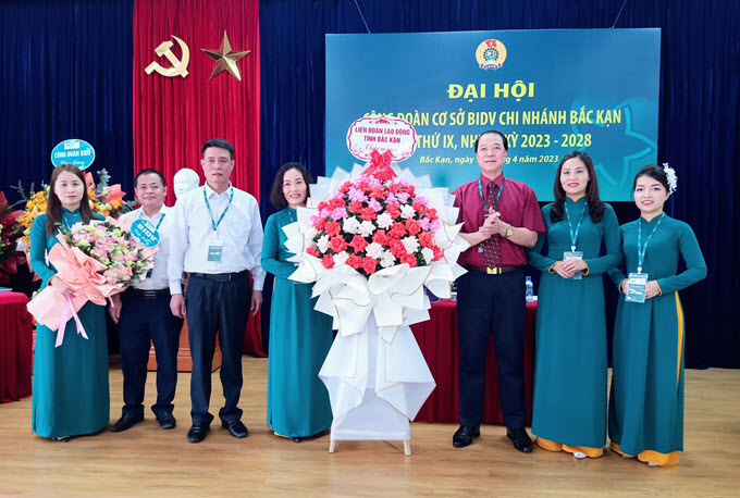 Đại hội công đoàn cơ sở Ngân hàng Thương mại cổ phần Đầu tư và Phát triển Việt Nam - Chi nhánh Bắc Kạn