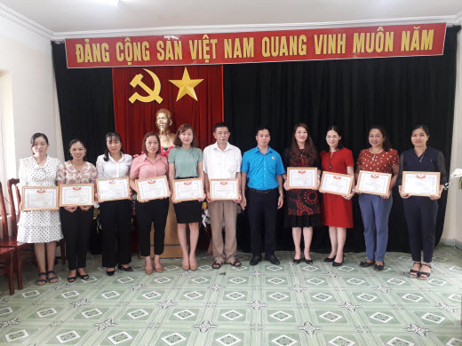 Liên đoàn Lao động huyện Bạch Thông tổ chức tổng kết công tác Công đoàn năm học 2019- 2020